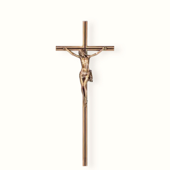 Cross no 23004-40Height: 40 cm.Material: Bronzo