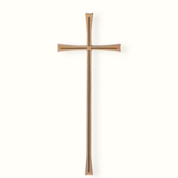 Cross no 23533-40Height: 40 cm.Material: Bronzo