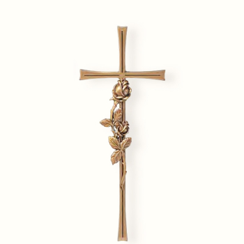 Cross no 23599-40Height: 40 cm.Material: Bronzo