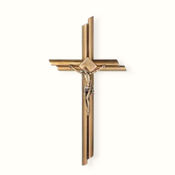 Cross no 24374-50Height: 50 cm.Material: Bronzo