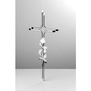 Cross no 31Height: 40 cm.Material: Stainless steel