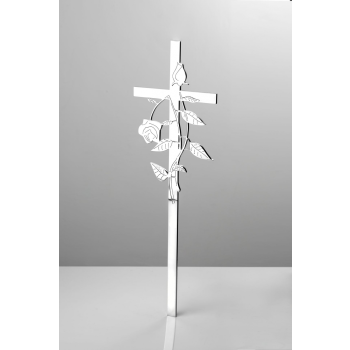 Cross no 33Height: 40 cm.Material: Stainless steel