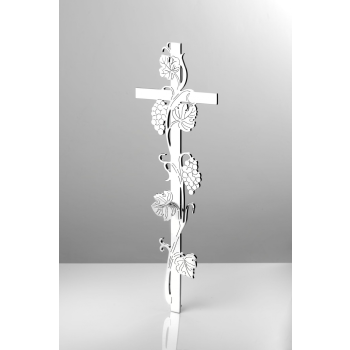 Cross no 34Height: 40 cm.Material: Stainless steel