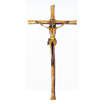 Cross no 3538-CHeight: 45 cm.Material: Bronzo