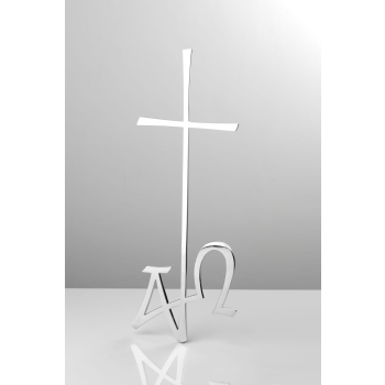 Cross no 46Height: 40 cm.Material: Stainless steel