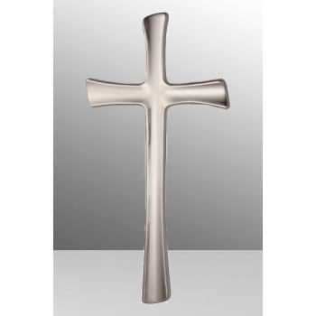 Cross no K02Height: 40 cm.Material: Stainless steel