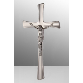 Cross no K02aHeight: 40 cm.Material: Stainless steel