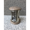 Lantern no PGA02<br />Height: 22 cm.<br />Granite: Bohus Red