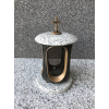 Lantern no PGL01<br />Height: 28 cm.<br />Granite: Lindos