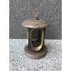 Lantern no PGL02Height: 28 cm.Granite: Bohus Red