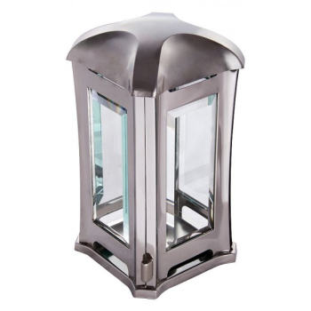 Lantern no 01MHeight: 24 cm.Material: Stainless steel