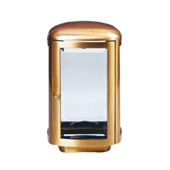 Lantern no 2488Height: 26 cm.Material: Bronzo