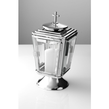 Lantern no 5Height: 26 cm.Material: Stainless steel