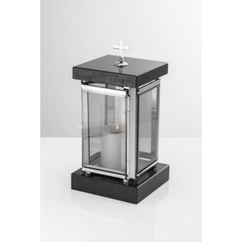 Lantern no LC01Height: 22 cm.Material: Stainless steel