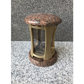 Lantern no PGA09Height: 22 cm.Granite: Vanga