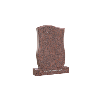 Gravestone PG011<br />Dimensions: 50x70 cm<br />Granite: Hallandia