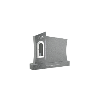 Gravestone PG025<br />Dimensions: 75x60 cm<br />Granite: Swedish black