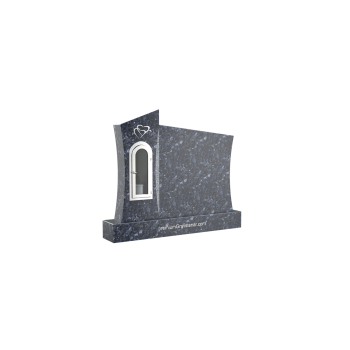 Gravestone PG025<br />Dimensions: 75x60 cm<br />Granite: Swedish black