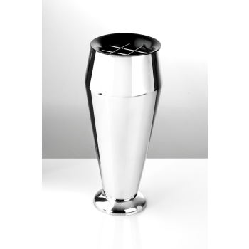 Vase no 11Height: 34 cm.Material: Stainless steel